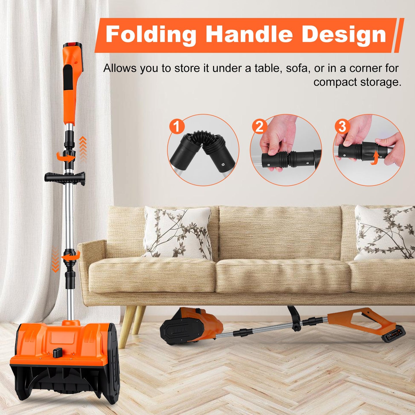 trello™ Cordless Electric Snow Shovel