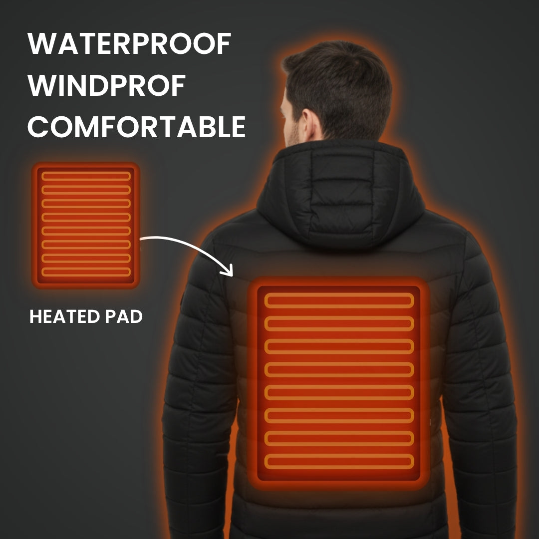 Heated Jacket With Included Power Bank