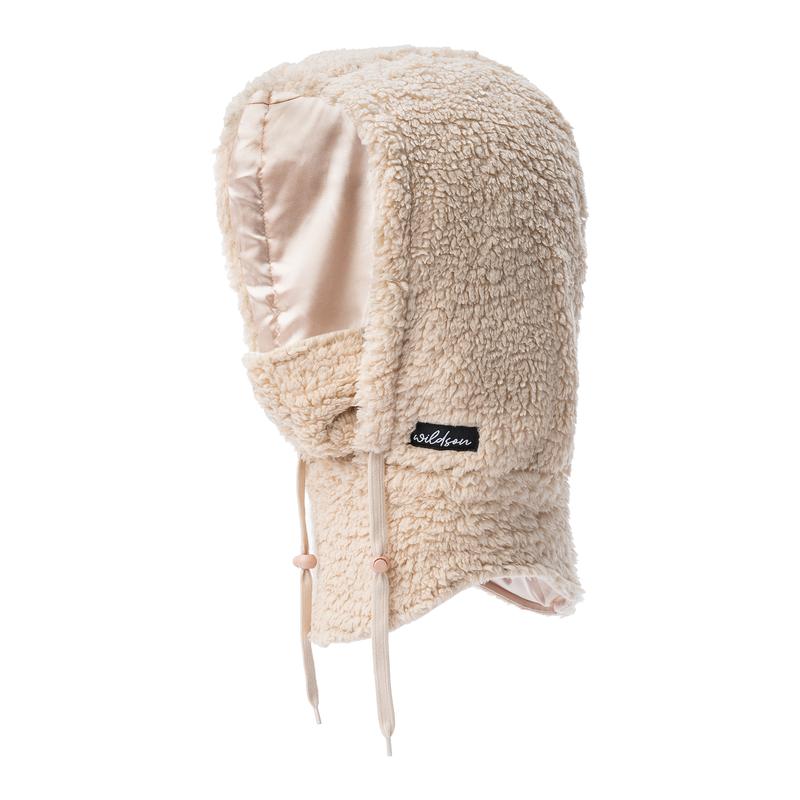trello Satin-Lined Sherpa Hood