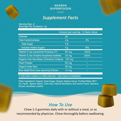 Sea Moss & Pearl Powder Gummies