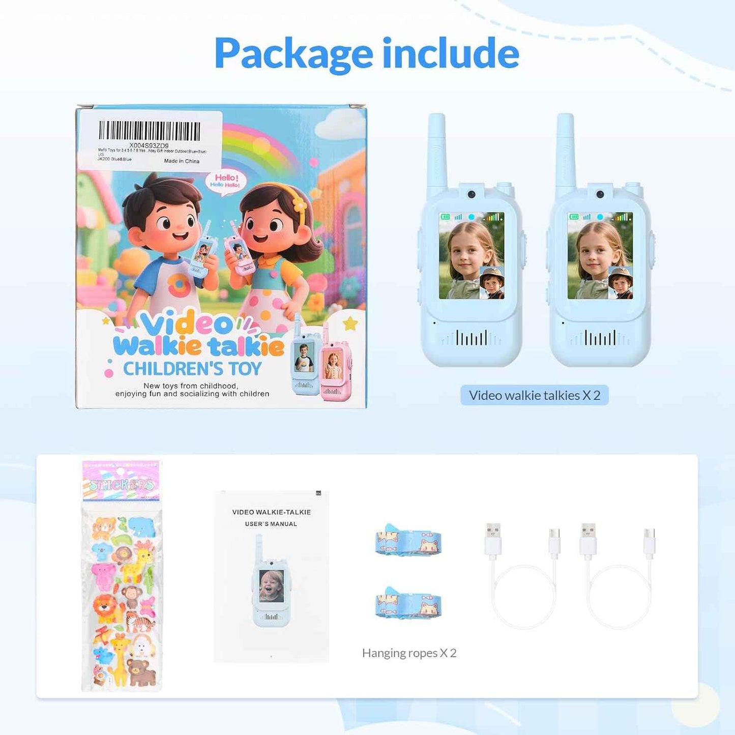 Video Walkie Talkies for Kids