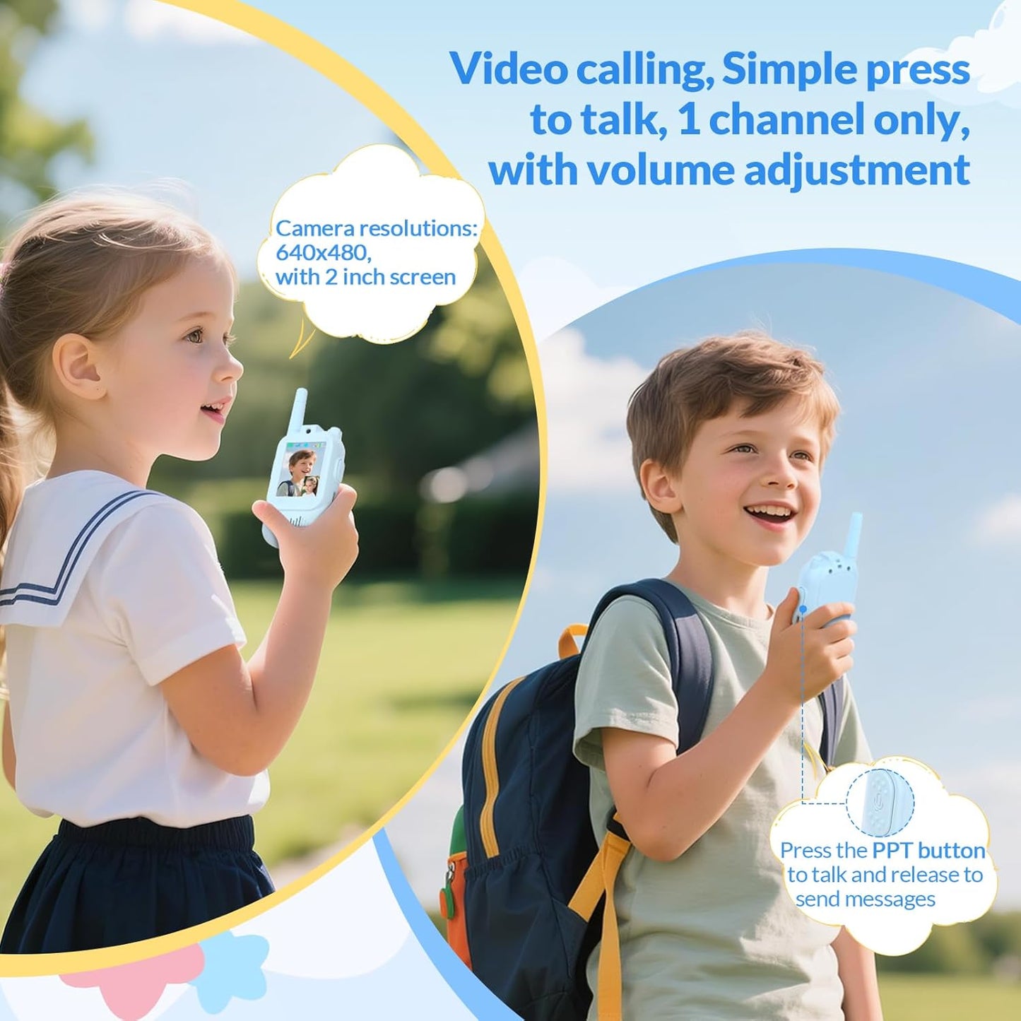 Video Walkie Talkies for Kids
