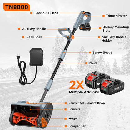 trello™ Cordless Electric Snow Shovel