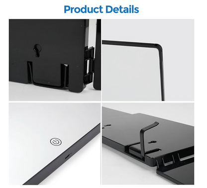 trello™ LED 3 Way Mirror