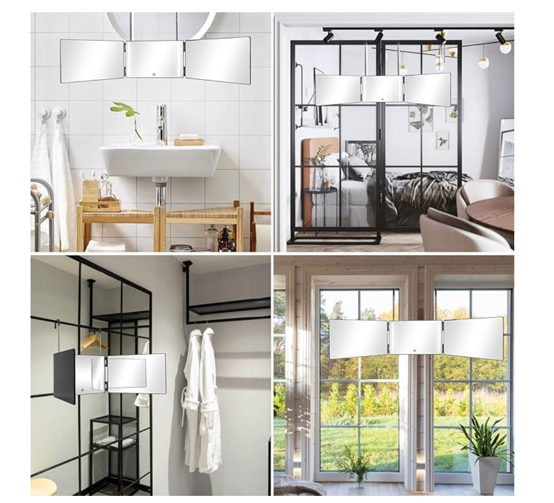 trello™ LED 3 Way Mirror