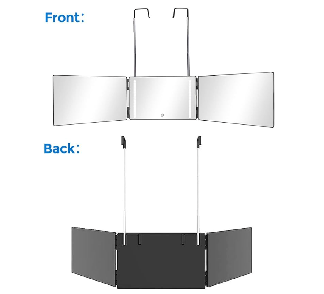 trello™ LED 3 Way Mirror